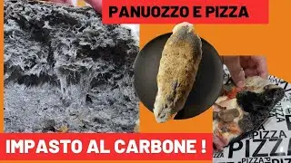 Impasto al Carbone Vegetale Pizza e Panuozzo