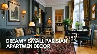 Dreamy Small Parisian Apartmen Decor | Timeless Elegance Meets Contemporary Living
