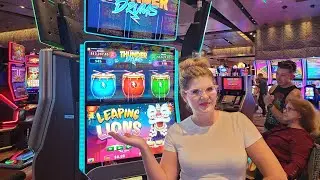 I Put $200 in the New Thunder Drums Slot in Las Vegas! 🥁 Was it Worth It?