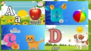 #Alphabet song #aforapplepoem #bforball #cforcat #dfordog #eforelephant #abcd #abcdrhymes #abcdsong