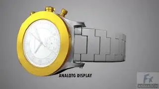 Wrist Watch Product 3D Animation | 3D Animation training in Visakhapatnam | Fx Animation