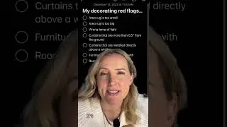 Home Decorating Red Flags Part 2