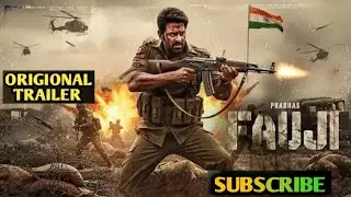 FAUJI Official Trailer. Prabhas. Anupam Kher. Mithun Chakraborty. Jaya Prada. Fauji Movie Trailer.