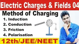 Method of charging | charging by induction | charging by friction | charging by conduction
