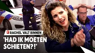 SCHIETLES BIJ DE POLITIE! 🔫 | Rachel valt binnen | seizoen 3 #2 | NPO Zapp