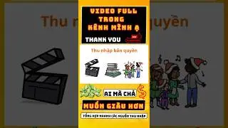 Tổng Hợp Nhanh C&aacute;c Nguồn Thu Nhập ( P.1 )  #thunhập #thunhapthudong