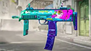 THIS NEW ANIME SKIN IS CINEMATIC🔥🔥- CS2 MP7 SMOKING KILLS Ingame Showcase - CS2 Genesis Collection