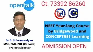 NEET- 2022 REPEATER'S BATCH ADMISSION. Ct: 7339286260