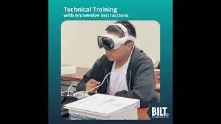 BILT for Apple Vision Pro standardizes technical training