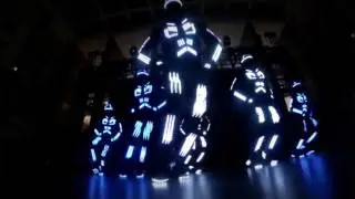 LED Tron Dance - Led Dance Show | Adidas Tron Dance