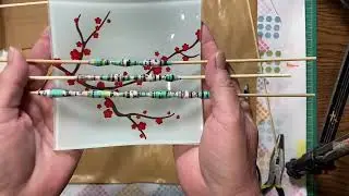 New Build Your Stash and Craft, Wk 2, Paper Beads and Bead Drying Box :)