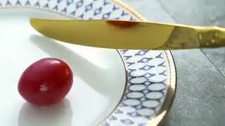 gold cutlery set supplier