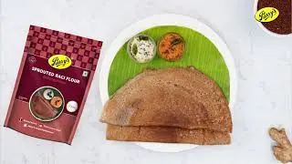Ragi Dosa | Parry's Sprouted Ragi Flour | Made with Parry's Millets