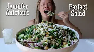 Jennifer Aniston’s Perfect Salad | Cook + Eat With Me!