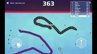 Snake io. Ipad gameplay