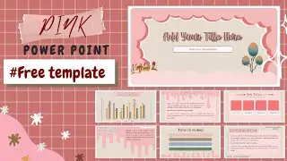 PPT Pink Pastel Theme🦄 || Animated Presentation design : ✧ || Cute n fresh || Cara membuat PPT mudah