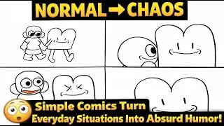 Simple Everyday Comics That Turn Normal Life Into Pure Absurdity 😂