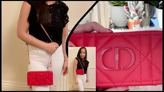 Turn your Dior Rouge Cosmetic Case into a Bag + What Fit's | Cheapest bag