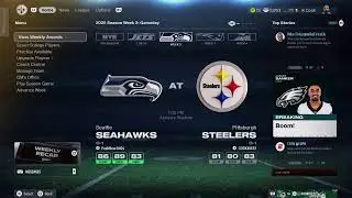 MID Madden league 26 STEELERS vs Seahawks