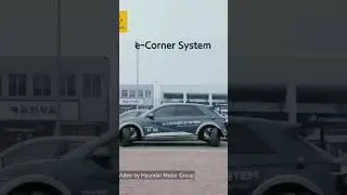 e-Corner от Hyundai Mobis - колеса поворачиваются на 90 градусов