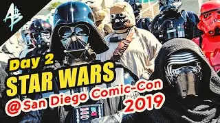 STAR WARS at San Diego Comic Con 2019 | Cosplay, Toys & Merchandise - Day 2