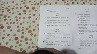 Mdu b.ed first year contemporary india june 2025 question paper 