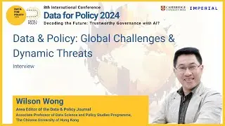 AI&rsquo;s Role in Policy and the Global Future of Data & Policy Journal | Interview with Wilson Wong