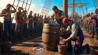 How Pirates Shared One Barrel of Water Among 200 Men