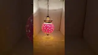 Latest Mosaic Hanging Lamp