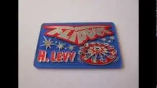 Flipper - Levy Fahrchip (Vorder- & R&uuml;ckseite)