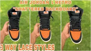 3 WAYS TO LACE AIR JORDAN 1 RETRO 