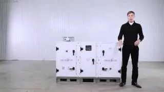 Energy saving supply and exhaust ventilation unit - CrossStar