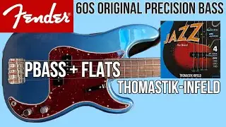 Fender American Original '60s Precision Bass with Thomastik-Infeld JF344 Flats Demo