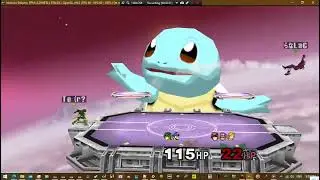Super Smash Bros Codename Melee Stamina Gameplay