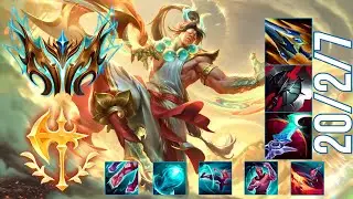 TOP 1 CHALLENGER Guides Как играть в LEE SIN JUNGLE и нести + Лучший билд/руны Сезон 16 Патч 25.09