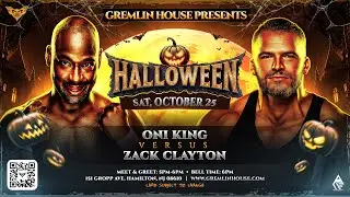 ONI KING vs ZACK CLAYTON (FULL MATCH) #gremlinhouse #wrestling #tna  #jerseyshorefamilyvacation 