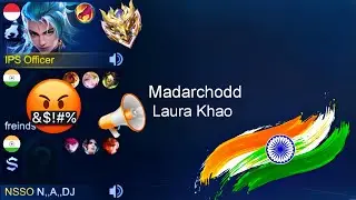 MLBB INDIAN Server Is NOT For Beginners! TOXIC Teammates + Super Intense Match