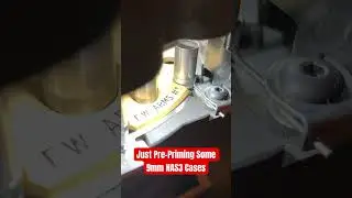 3000 per hour. NAS3 9mm case priming. #9mm #dillon #FWArms #reloading #autodrive #NAS3 #shellshock