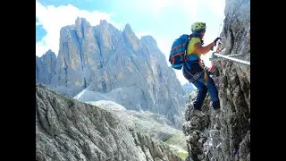 I Sirboni VIA FERRATA PORTON E VELO Pale di S Martino