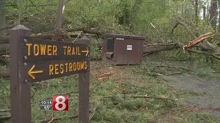 Sleeping Giant State Park destroyed by storm