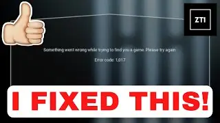 error code 1017 battlefront 2 (FIXED)