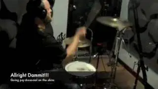 Shawn Crahan at Arsenal Studios