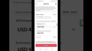 How to withdraw money from TikTok to Payoneer account. #shorts #short #tiktok #tiktokvideo