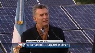 Macri respirando fuerte en el micr&oacute;fono