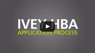 Ivey HBA Application Process