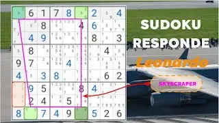 SUDOKU RESPONDE LEONARDO - SOLUÇÃO COM SKYSCRAPER.