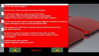 Crypto_support ransomware removal. How to decrypt .crypt files?