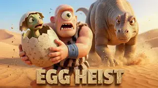 EGG HEIST! 😱🥚 Cyclops Steals a Dinosaur Egg… and the Herd Attacks 🦕💥