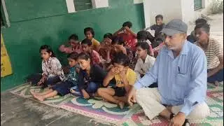 Bharamri pranayam on 21June at Ups Jaunpur majri composite gangoh