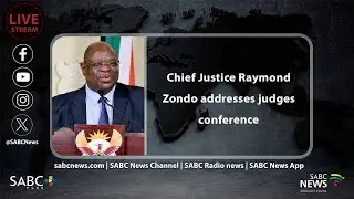 Chief Justice Raymond Zondo addresses judges conference